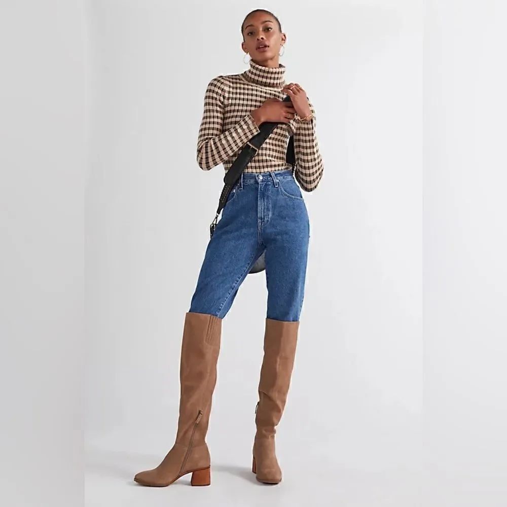 KELSI DAGGER BROOKLYN IMAGE OVER THE KNEE BOOTS Sz 7.5